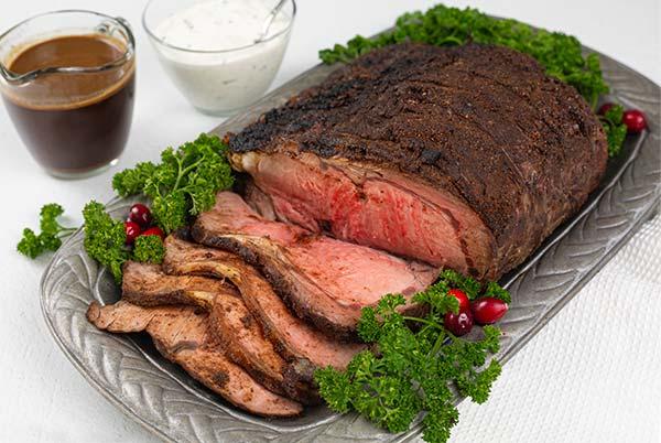 Marukan Prime Rib with Au Jus and Horseradish Sauce